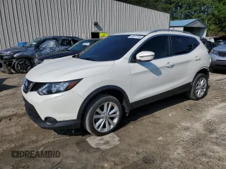 2017 Nissan Rogue Sport S with VIN JN1BJ1CRXHW105095, listed as a Copart auction lot 63677184 with 126,583 mi miles and Salvage Title. Bid and sale history available at carsss.com. Image 1.