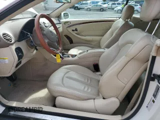 2007 Mercedes-Benz CLK 350 with VIN WDBTK56F27T081171, listed as a Copart auction lot 67127064 with 122,972 mi miles and Salvage Title. Bid and sale history available at DreamBid. Image 7.
