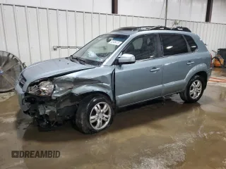 2006 Hyundai Tucson GLS with VIN KM8JN72D36U270643, listed as a Copart auction lot 52848415 with 102,245 mi miles and Salvage Title. Bid and sale history available at carsss.com. Image 1.