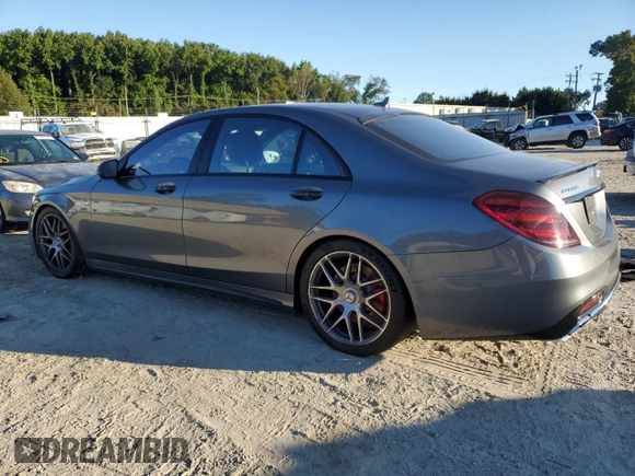 2020 Mercedes-Benz S 63 AMG with VIN WDDUG8JB2LA516912, listed as a Copart auction lot 74954834 with Not Provided miles and Salvage Title. Bid and sale history available at DreamBid. Image 2.
