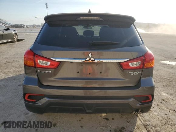 2018 Mitsubishi Outlander Sport ES 2.0 with VIN JA4AP3AU7JU023606, listed as a Copart auction lot 44180525 with 67,768 mi miles and Salvage Title. Bid and sale history available at carsss.com. Image 6.