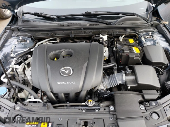 2019 Mazda Mazda3 Hatchback w/Premium Pkg with VIN JM1BPBNM1K1144052, listed as a Copart auction lot 45486943 with 55,106 mi miles. Bid and sale history available at carsss.com. Image 12.