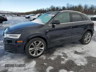 2016 Audi Q3 Prestige with VIN WA1GFCFS6GR015514, listed as a Copart auction lot 43986385 with 88,032 mi miles and Salvage Title. Bid and sale history available at carsss.com. Image 1.