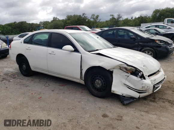 2008 Chevrolet Impala Police Police with VIN 2G1WS553389195073, listed as a Copart auction lot 56035744 with 174,499 mi miles and Salvage Title. Bid and sale history available at carsss.com. Image 4.