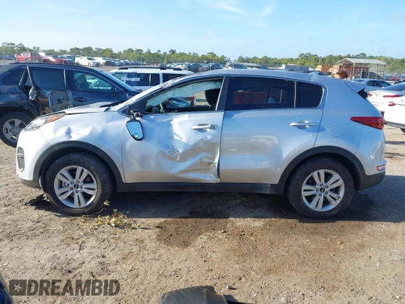 2019 Kia Sportage LX with VIN KNDPM3AC8K7591055, listed as a IAAI auction lot 41962190 with 74,003 mi miles. Bid and sale history available at carsss.com. Image 14.