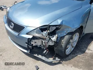 2006 Lexus IS 250 with VIN JTHCK262762005185, listed as a IAAI auction lot 42260912 with 131,653 mi miles and . Bid and sale history available at DreamBid. Image 6.