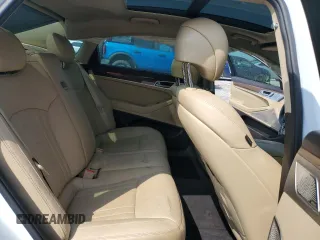 2018 Genesis G80 3.8L with VIN KMHGN4JEXJU245900, listed as a Copart auction lot 60552515 with 107,502 mi miles and Salvage title. Bid and sale history available at DreamBid. Image 10.