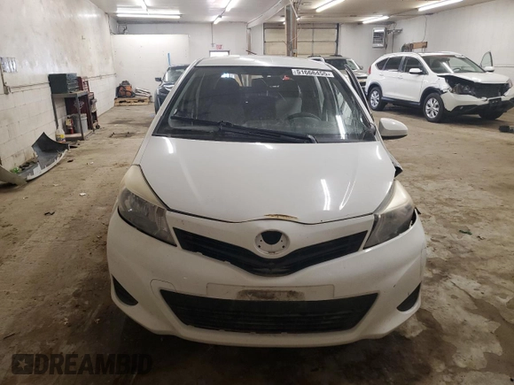 2012 Toyota Yaris L with VIN JTDKTUD32CD532746, listed as a Copart auction lot 51666455 with 238,797 mi miles and Salvage Title. Bid and sale history available at carsss.com. Image 5.