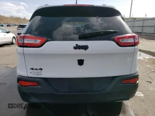 2017 Jeep Cherokee Sport with VIN 1C4PJMAB7HW576356, listed as a Copart auction lot 52159205 with 87,812 mi miles and Salvage Title. Bid and sale history available at carsss.com. Image 6.