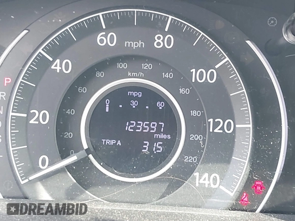 2016 Honda CR-V EX with VIN 2HKRM4H53GH688947, listed as a IAAI auction lot 42053174 with 123,597 mi miles and . Bid and sale history available at DreamBid. Image 7.