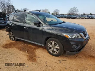 2018 Nissan Pathfinder SL with VIN 5N1DR2MN3JC613198, listed as a Copart auction lot 44423035 with 168,744 mi miles and Salvage title. Bid and sale history available at DreamBid. Image 4.