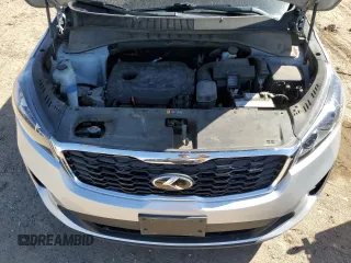 2019 Kia Sorento LX with VIN 5XYPG4A30KG449573, listed as a Copart auction lot 48231315 with 83,287 mi miles and Salvage Title. Bid and sale history available at carsss.com. Image 12.
