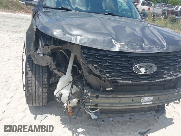 2018 Ford Explorer Sport z VIN 1FM5K8GTXJGA51668, wystawiony jako IAAI lot #42549282 z przebiegiem 86 550 mil mil oraz . Historia ofert i sprzedaży dostępna na DreamBid. Obrazek 18.