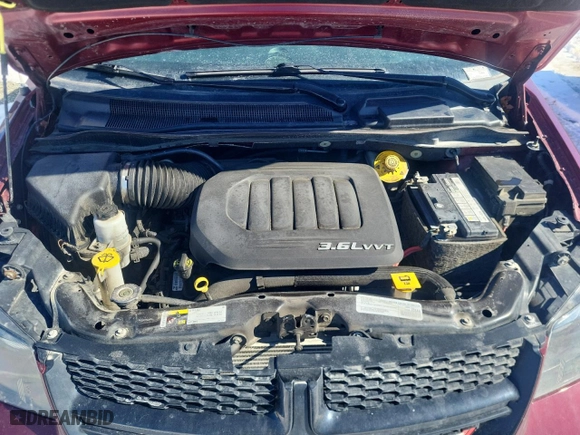 2019 Dodge Grand Caravan SE with VIN 2C4RDGBG6KR504799, listed as a Copart auction lot 49238015 with 122,794 mi miles and Salvage Title. Bid and sale history available at carsss.com. Image 12.