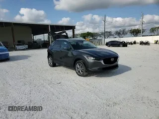 2023 Mazda CX-30 S Carbon Edition with VIN 3MVDMBCM9PM506691, listed as a Copart auction lot 55864895 with 21,441 mi miles and Salvage title. Bid and sale history available at DreamBid. Image 15.