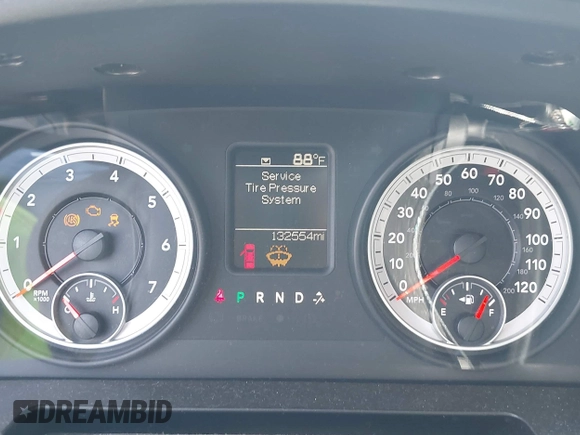 2013 Ram 1500 Express with VIN 3C6JR6AT0DG540544, listed as a IAAI auction lot 42164408 with 132,554 mi miles and . Bid and sale history available at DreamBid. Image 7.