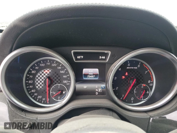 2019 Mercedes-Benz GLE 43 AMG with VIN 4JGED6EB7KA145777, listed as a Copart auction lot 47424505 with 73,487 mi miles and Salvage title. Bid and sale history available at DreamBid. Image 9.