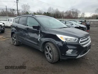 2018 Ford Escape SEL with VIN 1FMCU9HD5JUA26757, listed as a Copart auction lot 52683605 with 33,967 mi miles and Salvage Title. Bid and sale history available at carsss.com. Image 4.
