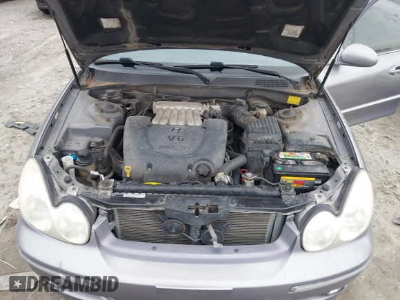 2005 Hyundai Sonata GLS with VIN KMHWF35H05A181798, listed as a IAAI auction lot 41366863 with 129,290 mi miles. Bid and sale history available at carsss.com. Image 10.