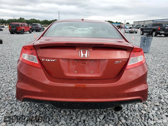 2012 Honda Civic Cpe Si with VIN 2HGFG4A54CH702346, listed as a Copart auction lot 52257745 with 142,564 mi miles and Salvage Title. Bid and sale history available at carsss.com. Image 6.