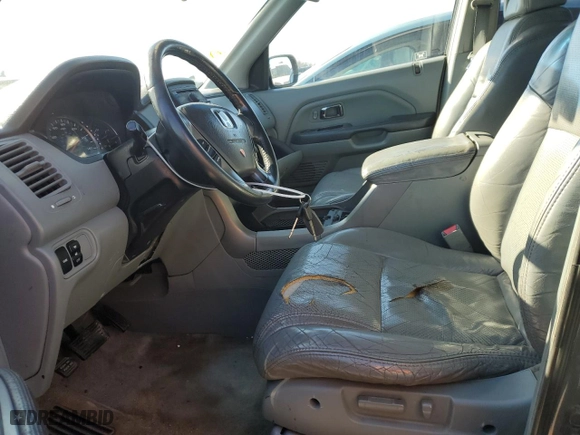 2003 Honda Pilot EX with VIN 2HKYF18643H542127, listed as a Copart auction lot 46753805 with 313,415 mi miles and Salvage Title. Bid and sale history available at carsss.com. Image 7.