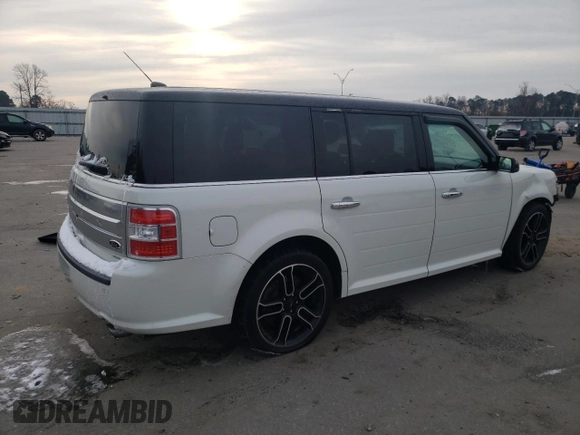 2013 Ford Flex Limited w/EcoBoost with VIN 2FMHK6DTXDBD00343, listed as a Copart auction lot 42111175 with 228,220 mi miles and Salvage Title. Bid and sale history available at carsss.com. Image 3.