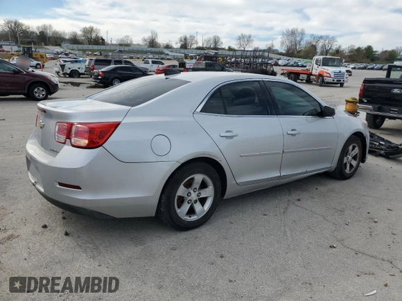 2015 Chevrolet Malibu LS with VIN 1G11B5SLXFU152266, listed as a Copart auction lot 49792375 with 128,527 mi miles and Salvage Title. Bid and sale history available at DreamBid. Image 3.
