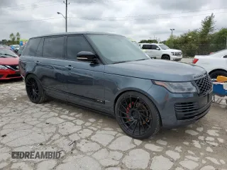2018 Land Rover Range Rover z VIN SALGV5RE6JA503841, wystawiony jako Copart lot #73152854 z przebiegiem 26 752 mil mil oraz Szkoda całkowita • Salvage title. Historia ofert i sprzedaży dostępna na DreamBid. Obrazek 4.