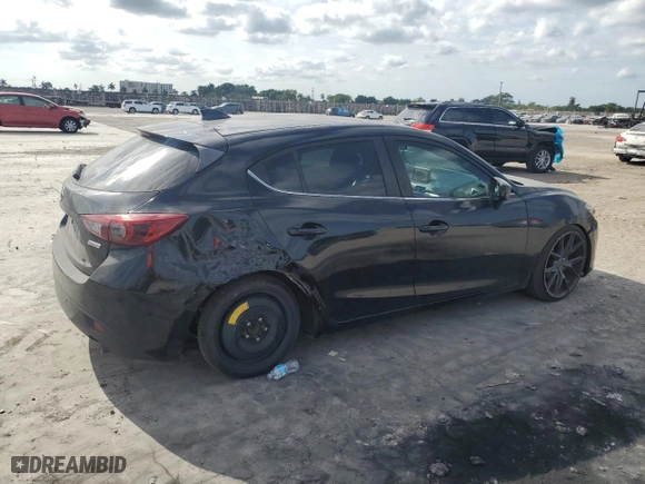 2014 Mazda Mazda3 s Grand Touring with VIN JM1BM1M3XE1165725, listed as a Copart auction lot 83674364 with NaN miles and Salvage Title. Bid and sale history available at carsss.com. Image 3.