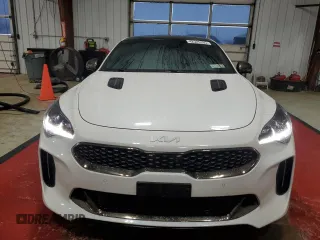 2022 Kia Stinger GT2 with VIN KNAE55LC8N6106126, listed as a Copart auction lot 42525165 with 49,829 mi miles and Salvage Title. Bid and sale history available at DreamBid. Image 5.