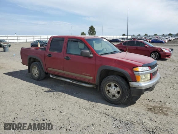 2005 Chevrolet Colorado 1SC LS Z85 with VIN 1GCDT136158160136, listed as a Copart auction lot 60644835 with 183,879 mi miles and Salvage title. Bid and sale history available at DreamBid. Image 4.