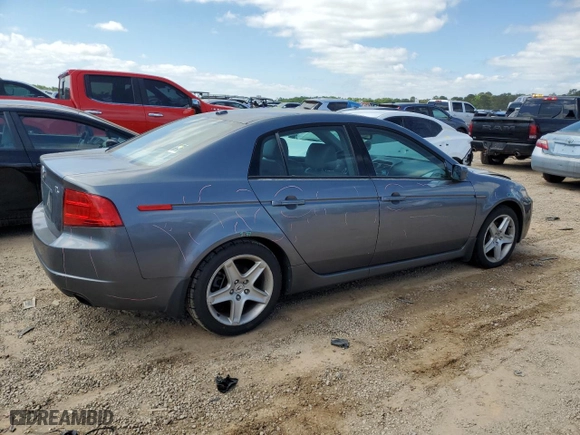 2005 Acura TL with VIN 19UUA66235A005299, listed as a Copart auction lot 49813695 with 151,155 mi miles and Salvage Title. Bid and sale history available at carsss.com. Image 3.