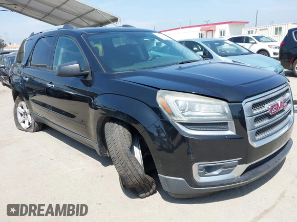 2016 GMC Acadia SLE with VIN 1GKKRNED5GJ184514, listed as a IAAI auction lot 42095125 with 120,682 mi miles and . Bid and sale history available at DreamBid. Image 1.