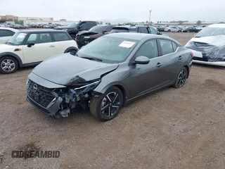 2024 Nissan Sentra SV with VIN 3N1AB8CV0RY261350, listed as a IAAI auction lot 42346567 with 21,993 mi miles and . Bid and sale history available at DreamBid. Image 18.