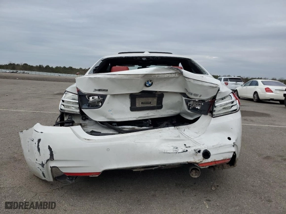 2015 BMW 4 Series 435i xDrive with VIN WBA3R5C52FK371274, listed as a Copart auction lot 48301884 with 130,005 mi miles and Salvage Title. Bid and sale history available at carsss.com. Image 6.