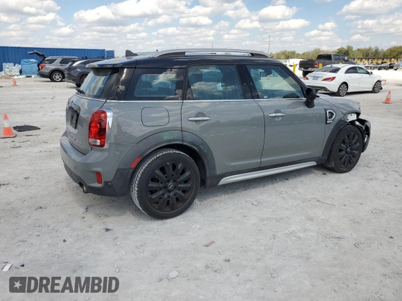 2020 MINI Countryman Cooper S with VIN WMZYW7C00L3M08829, listed as a Copart auction lot 47040025 with 25,490 mi miles and Salvage title. Bid and sale history available at DreamBid. Image 3.