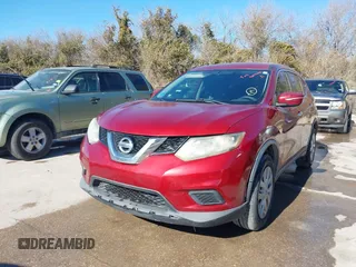 2015 Nissan Rogue SV with VIN KNMAT2MV9FP552979, listed as a IAAI auction lot 41412809 with 235,127 mi miles. Bid and sale history available at carsss.com. Image 17.