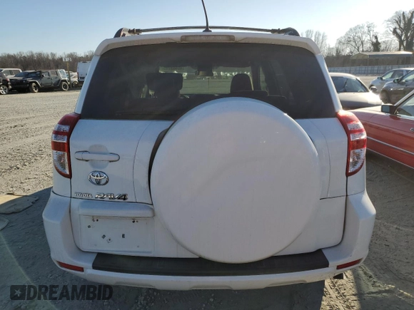 2010 Toyota RAV4 with VIN JTMZF4DV8A5022173, listed as a Copart auction lot 46663745 with 65,653 mi miles and Salvage Title. Bid and sale history available at carsss.com. Image 6.