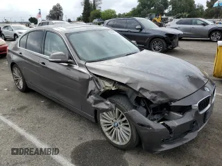 2013 BMW 3 Series 328i with VIN WBA3C1G54DNR46717, listed as a Copart auction lot 54440865 with 195,267 mi miles and Salvage Title. Bid and sale history available at carsss.com. Image 4.