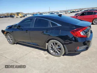 2021 Honda Civic Sedan EX-L with VIN 19XFC1F74ME000303, listed as a Copart auction lot 47836855 with 58,507 mi miles and Clean Title. Bid and sale history available at carsss.com. Image 2.