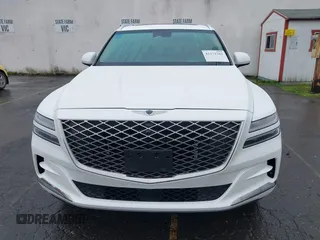 2021 Genesis GV80 with VIN KMUHCESC2MU052594, listed as a IAAI auction lot 41273763 with 19,190 mi miles and . Bid and sale history available at DreamBid. Image 12.