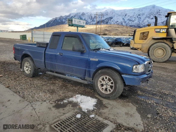2011 Ford Ranger XLT with VIN 1FTLR4FE3BPA74360, listed as a Copart auction lot 86886044 with 0 mi miles and Salvage Title. Bid and sale history available at carsss.com. Image 4.