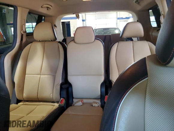 2015 Kia Sedona EX with VIN KNDMC5C1XF6020093, listed as a Copart auction lot 53555475 with 172,154 mi miles and Clean Title. Bid and sale history available at carsss.com. Image 10.