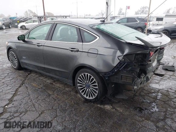 2017 Ford Fusion Titanium with VIN 3FA6P0SU8HR329570, listed as a IAAI auction lot 41773023 with 112,022 mi miles and . Bid and sale history available at DreamBid. Image 3.