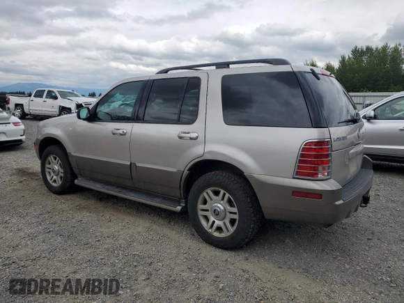2004 Mercury Mountaineer Convenience z VIN 4M2ZU86W74ZJ27510, wystawiony jako Copart lot #62670205 z przebiegiem 108 285 mil mil oraz Szkoda całkowita • Salvage title. Historia ofert i sprzedaży dostępna na DreamBid. Obrazek 2.