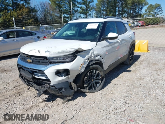2023 Chevrolet TrailBlazer LT with VIN KL79MPSL9PB005849, listed as a IAAI auction lot 41666651 with 46,882 mi miles. Bid and sale history available at carsss.com. Image 18.
