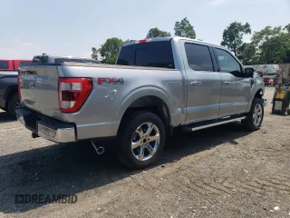 2023 Ford F-150 XL with VIN 1FTFW1E83PFC67461, listed as a Copart auction lot 66444875 with 10,498 mi miles and Salvage title. Bid and sale history available at DreamBid. Image 3.