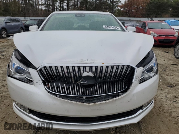 2016 Buick LaCrosse Premium I with VIN 1G4GD5G3XGF166562, listed as a Copart auction lot 82061974 with 85,529 mi miles and Salvage title. Bid and sale history available at DreamBid. Image 5.