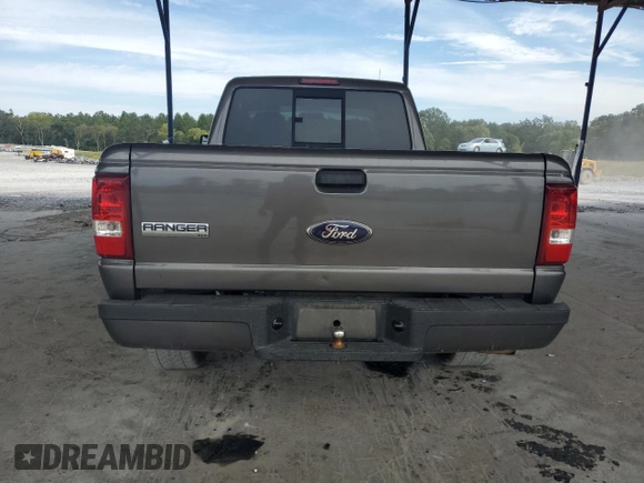 2008 Ford Ranger XL with VIN 1FTYR14DX8PB02128, listed as a Copart auction lot 70653224 with 58,637 mi miles and Salvage Title. Bid and sale history available at DreamBid. Image 6.