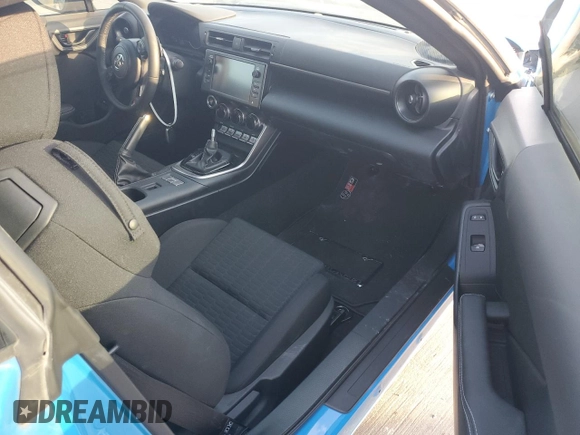 2022 Toyota GR86 with VIN JF1ZNBC13N8751813, listed as a Copart auction lot 78391694 with 766 mi miles and Salvage Title. Bid and sale history available at carsss.com. Image 8.